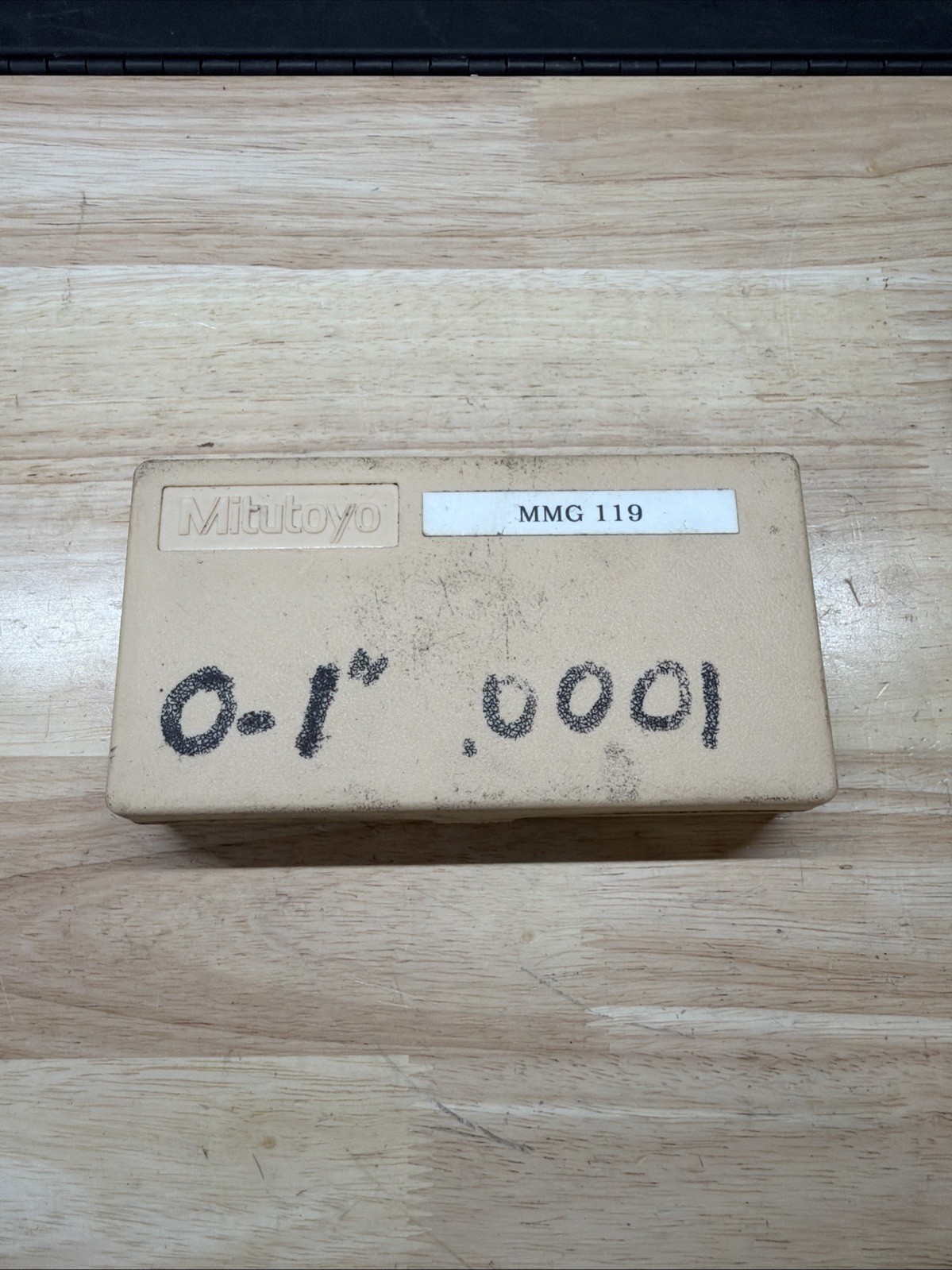 Mitutoyo 193-211 Outside Micrometer 0-1″ .0001″ Mechanical Counter