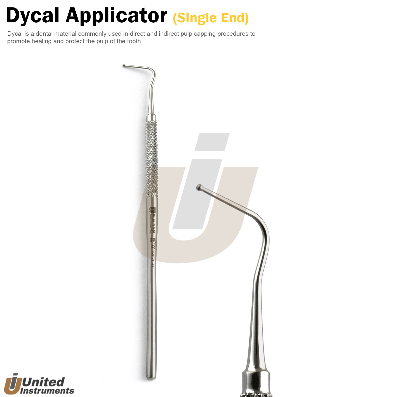 Dental Restorative Kit Endodontic Dycal Applicator Spreader Enamel Hatchet Probe