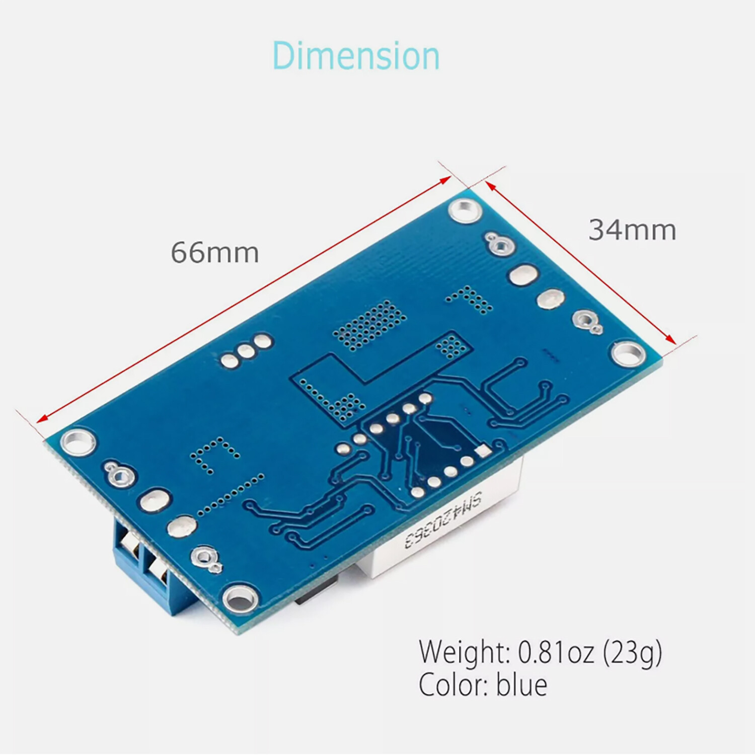 Buck Step-down LM2596 Power Converter Module DC 4.0~40 to 1.3-37V LED Voltmeter
