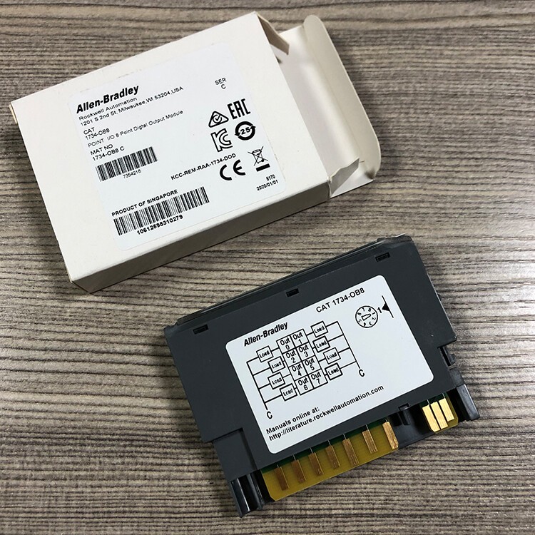 New AB 1734-OB8 POINT I/O 8 Point Digital Output Module 1734OB8 US Free Tax