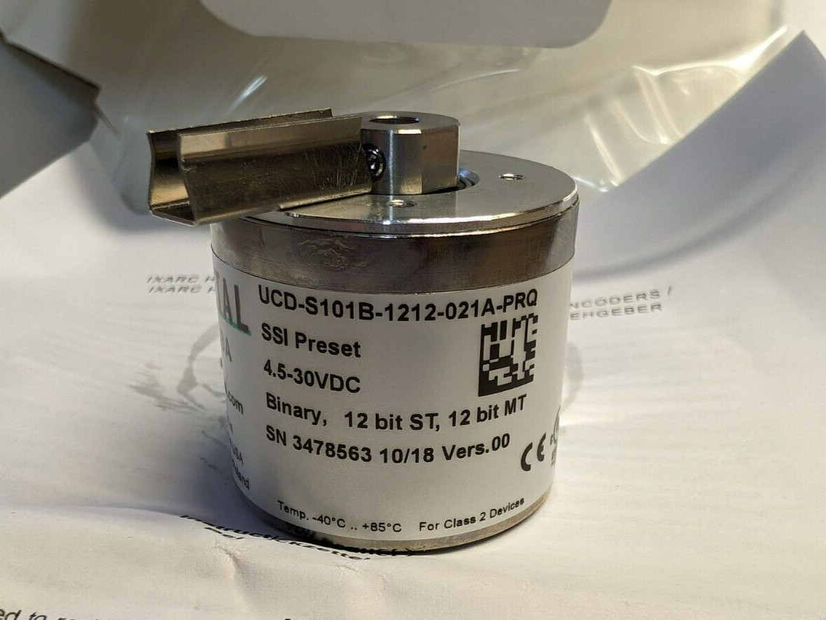 IXARC Absolute Rotary Encoder POSITAL Encoder UCD-S101B-1212-021A-PRQ SSI Preset
