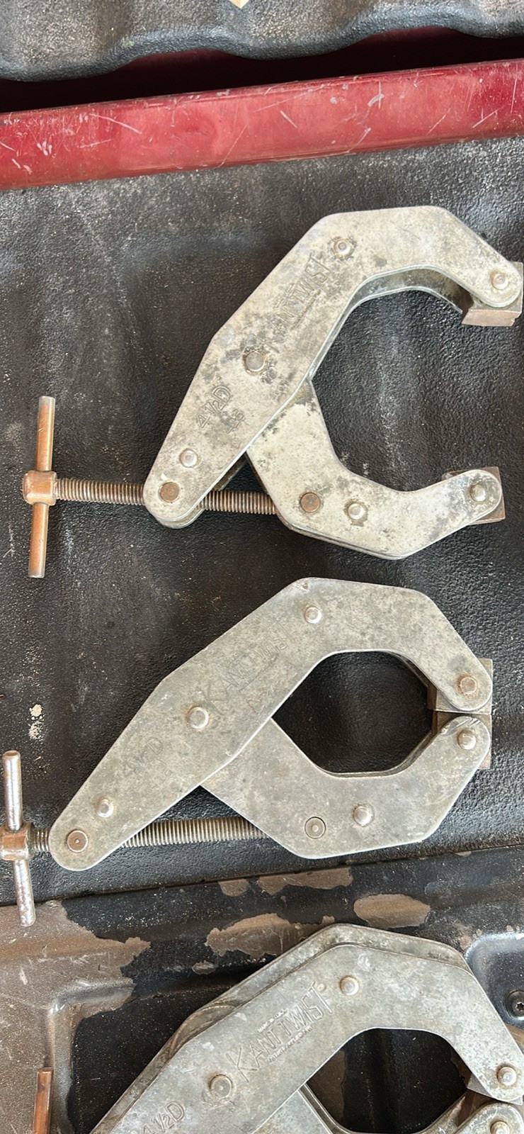 vintage Kant-Twist cantilever clamps