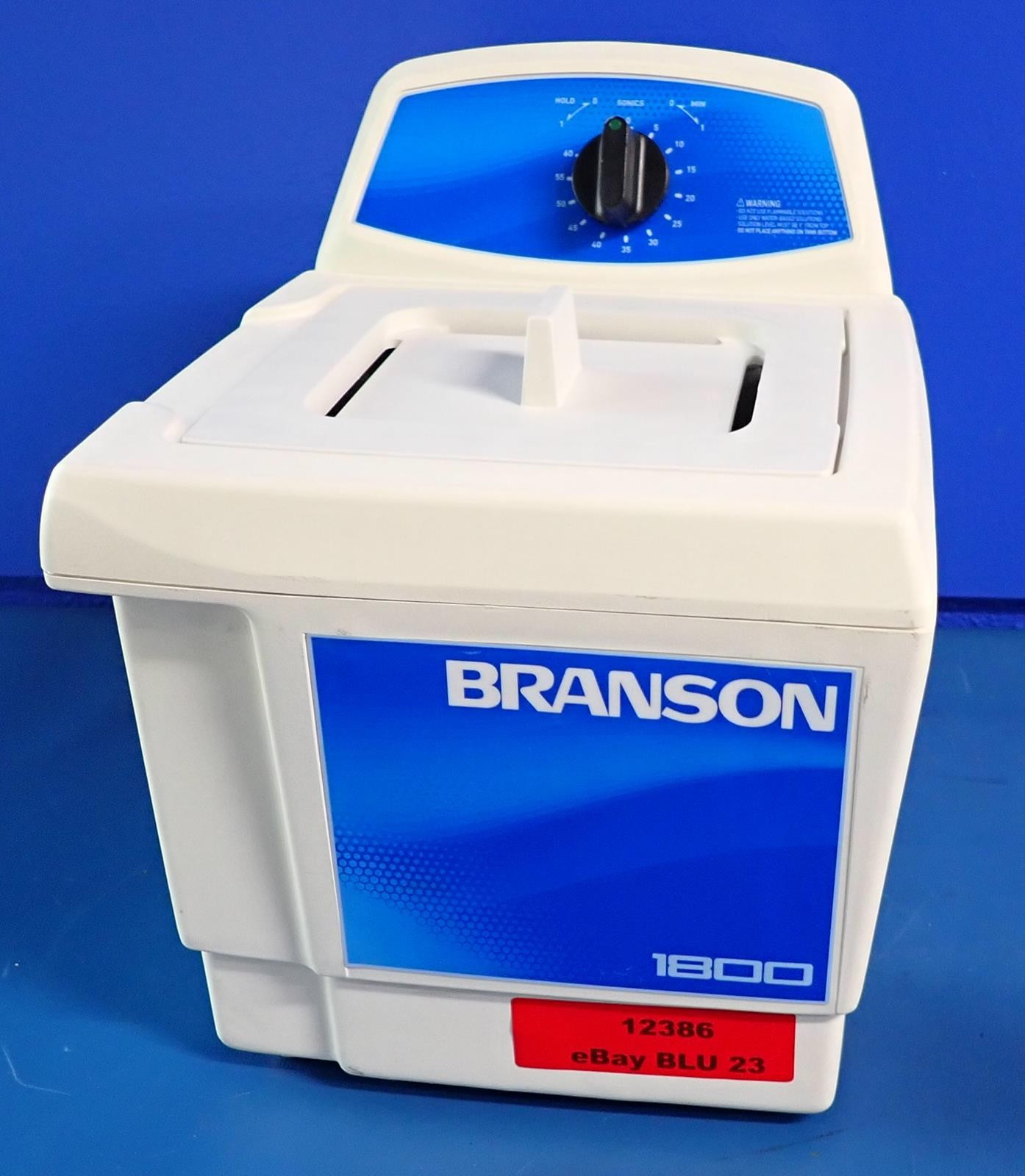 Branson Bransonic 1800 M1800 Ultrasonic Cleaner w/ Lid | CPX-952-116R