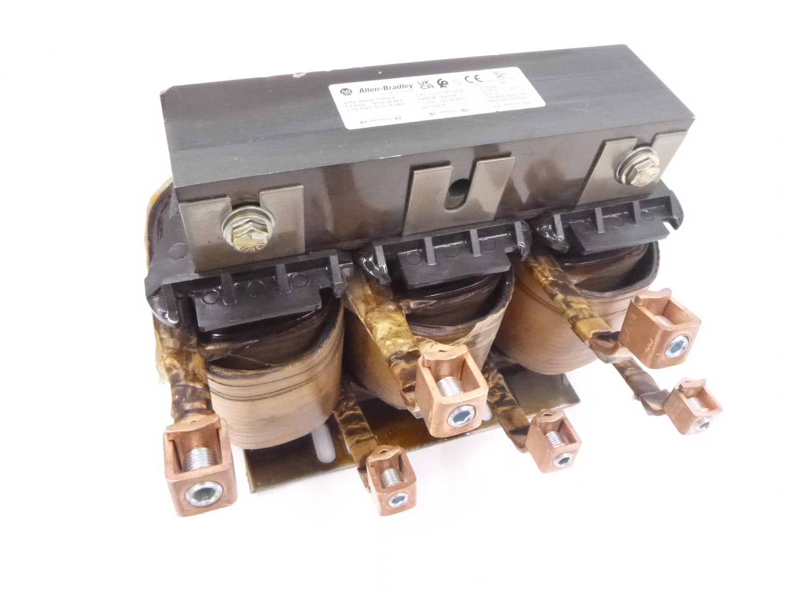 Allen Bradley Input / Output Line Reactor 3 Phase IP00 1321-3R100-B See Desc