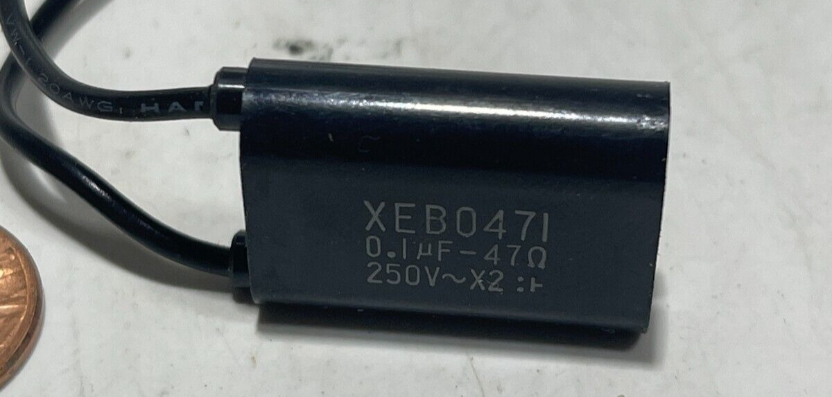 OKAYA 47 OHM 0.1UF 250V RC NETWORK SUPPRESSOR XEB0471 #128L76
