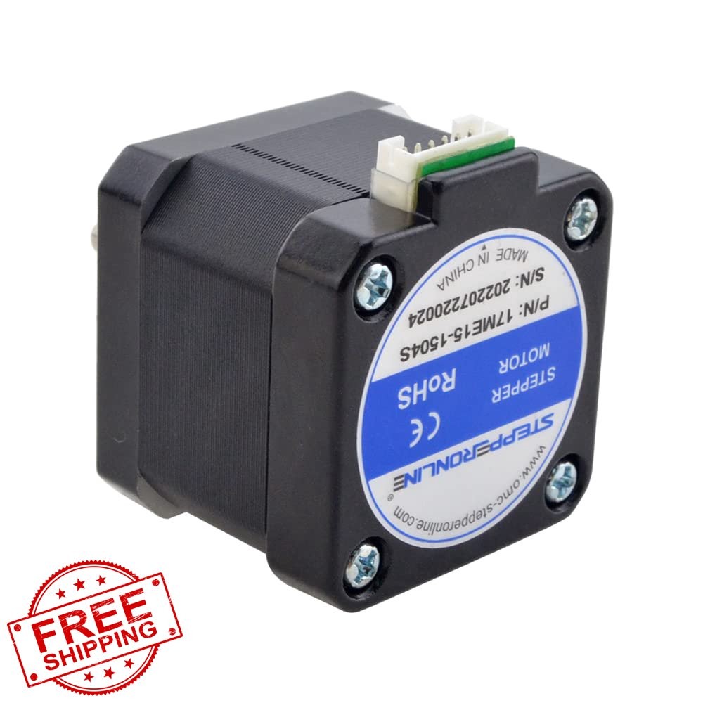STEPPERONLINE 0.9deg Nema 17 Stepper Motor 1.5A