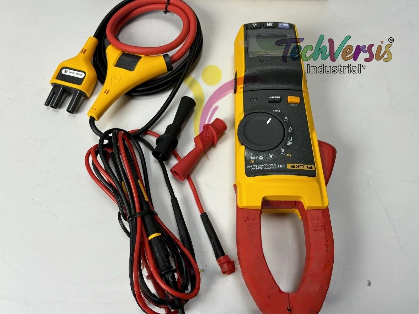 NEW Fluke 381 Remote Display True RMS AC/DC Clamp Meter with iFlex