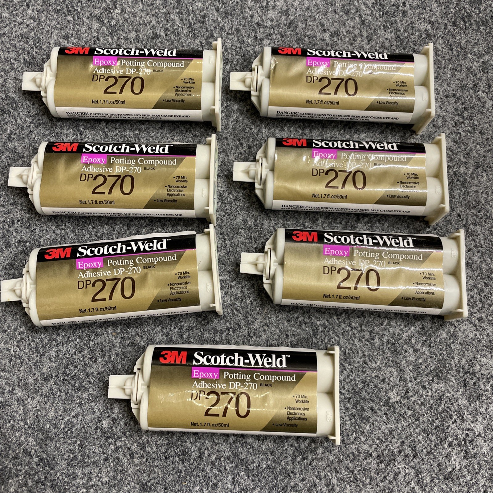 3M Scotch Weld DP 270 Epoxy Potting Compound 50ml Black Adhesive