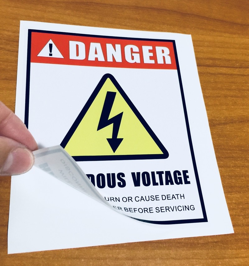 Flammable,Biohazard,Explosive,Radiation,Poison,Non potable Water Warning Label