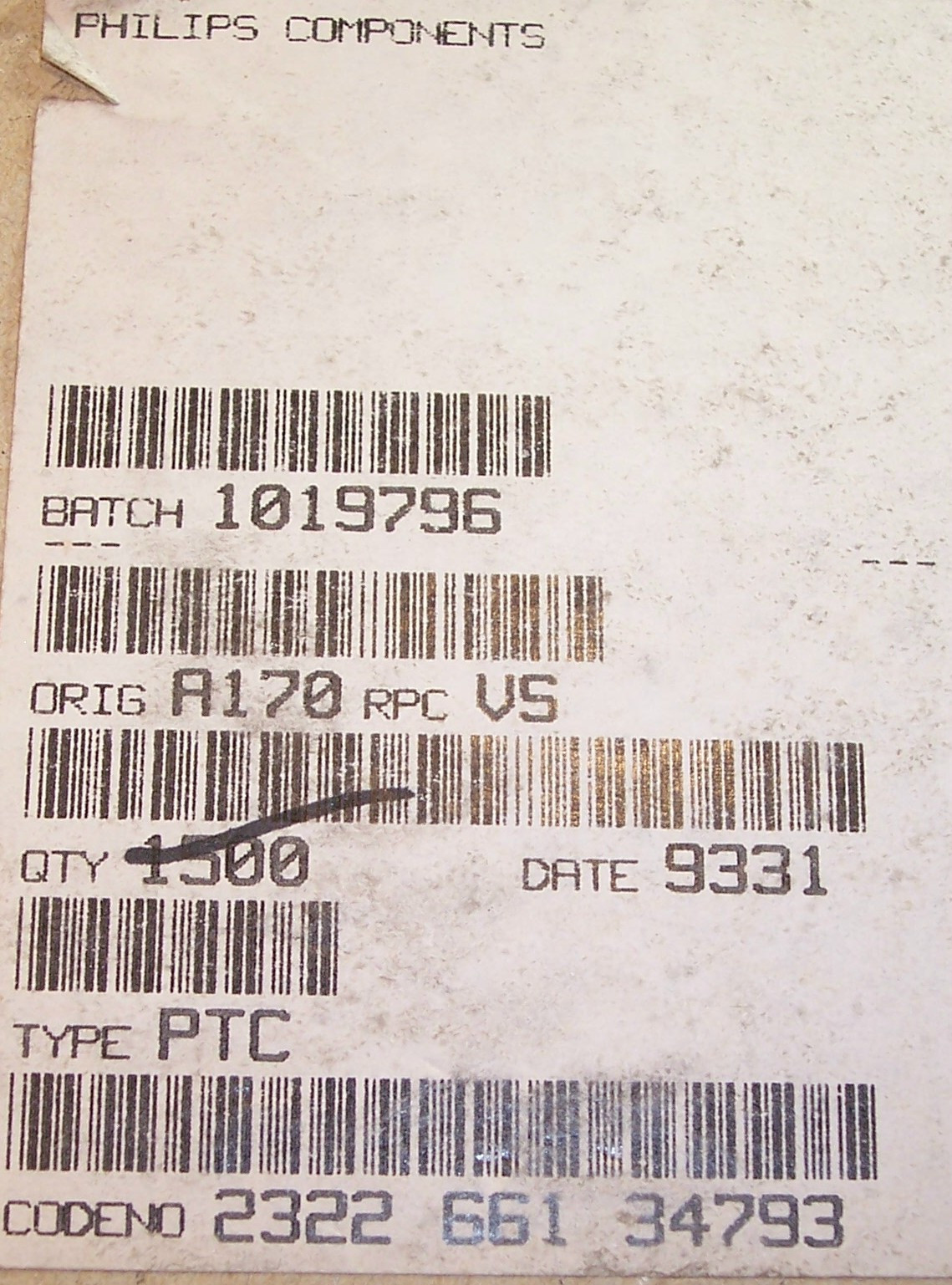 QTY(50) 140 Ohm 56V PTC THERMISTORS OVERLOAD PROTECTION 2322-661-34793 PHILIPS