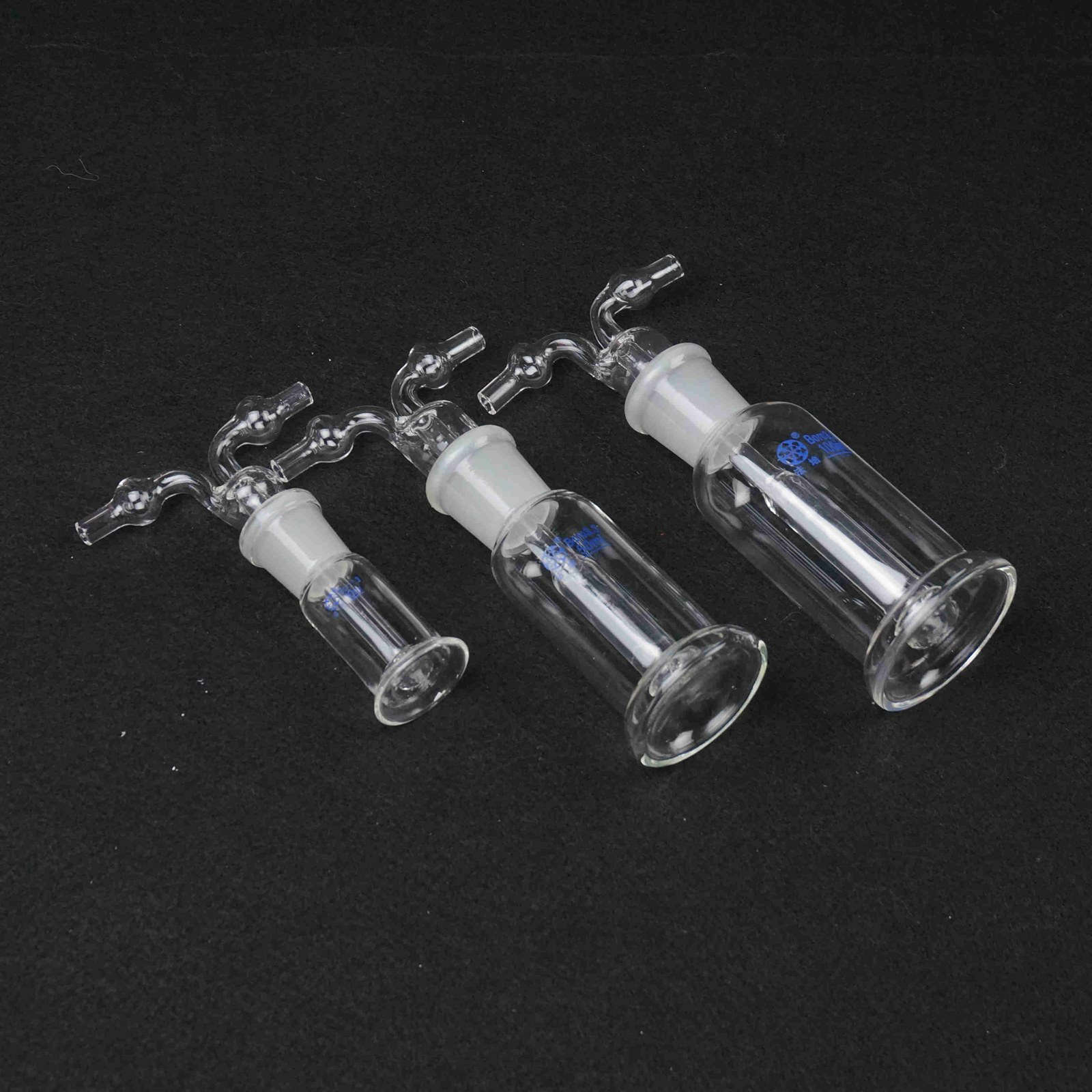100ml/150ml/250ml/500ml Borosilicate Glass Monteggia Gas Washing Bottle Lab