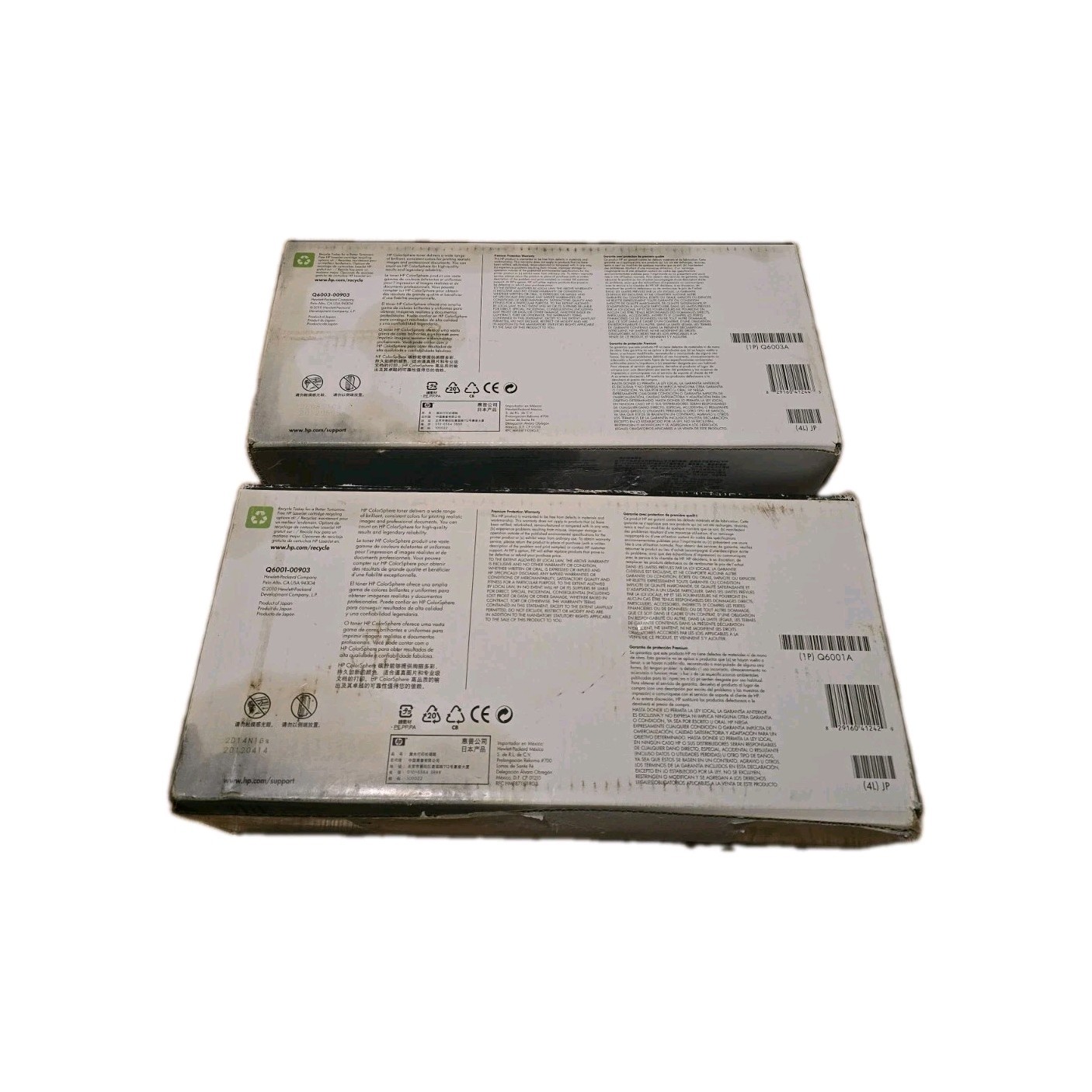HP 124A Magenta/Cyan~ LaserJet Toner Cartridge ~Q6001A
