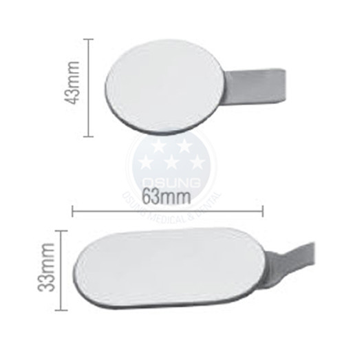 Dental Large Size Mouth Front Surface Mirrors, 2 styles C-1001