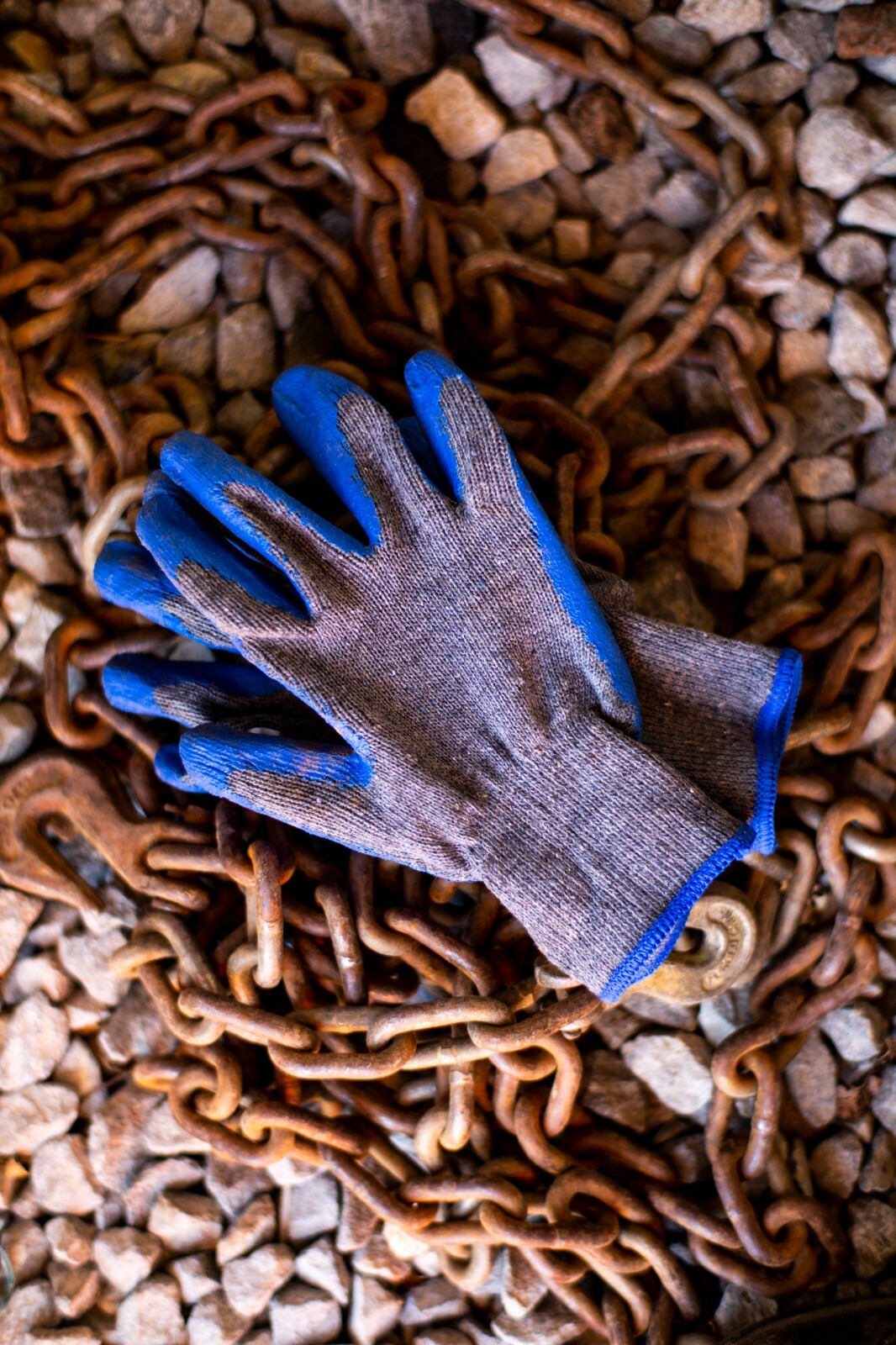 G & F 3108 String Knit Latex Dipped Work Gloves Nitrile Coated General Purpose