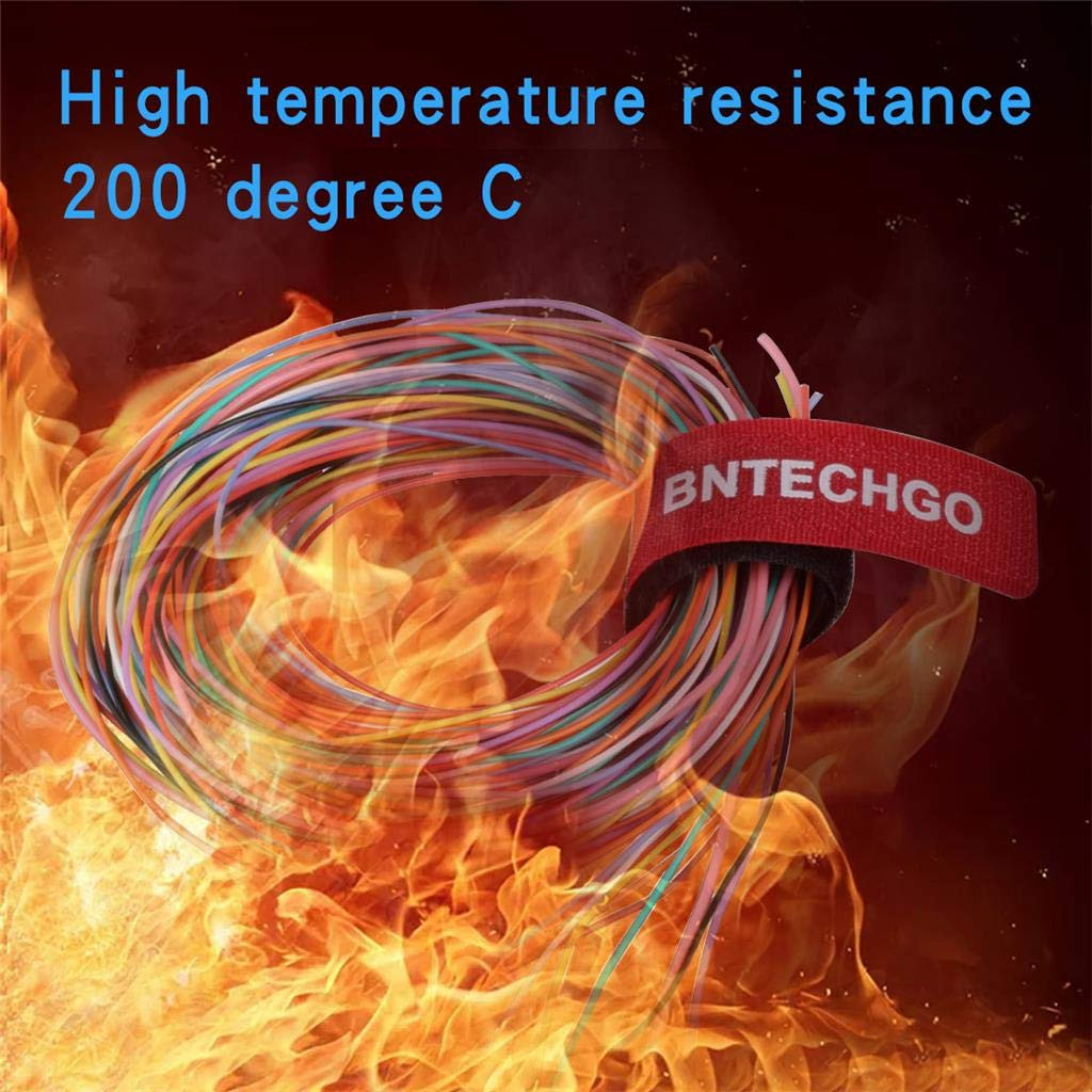BNTECHGO 30 Gauge Silicone Wire Kit 10 Color Each 10 ft Flexible 30 AWG Stran…