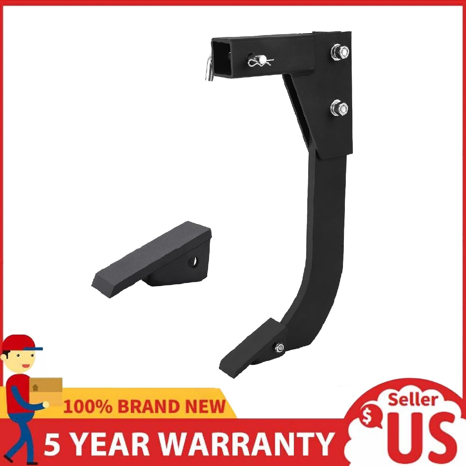 18” Scarifier Shank, Heavy Duty Hitch Mounted Trencher for CAT0 & CAT1 Tractors