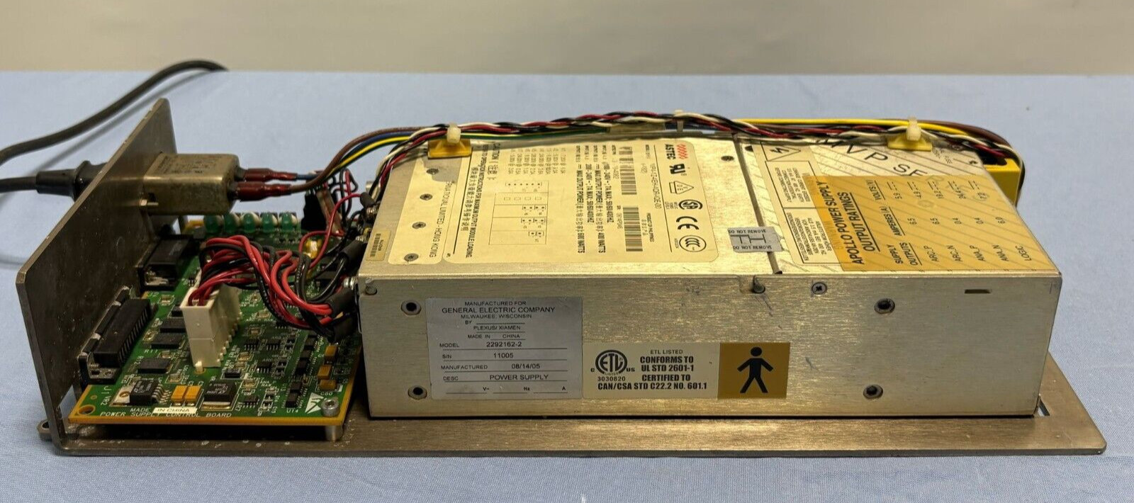 ASTEC MP4-1Z-4EH-4QR-IQE-00 Power Supply 73-540-4082 w/ Control Board 2292162-2