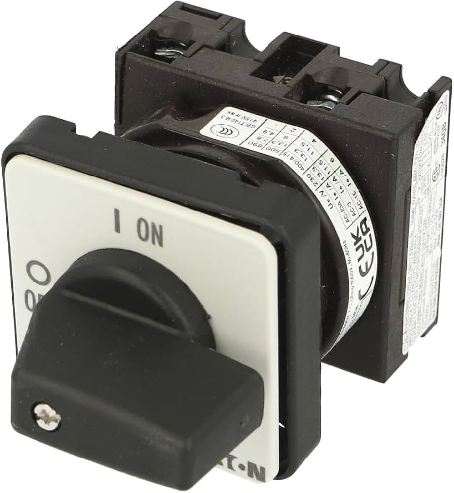 Eaton T0-1-102/E On-Off switch, T0, 20 A, flush mounting, 2P *BRAND NEW*
