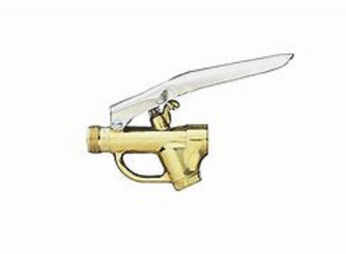 6466 TeeJet Brass Trigger Valve With Extra Long Trigger