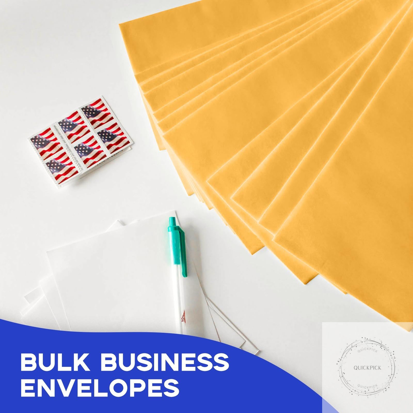 6×9 Manilla Envelopes Self Seal 250 PCS, Small Brown Kraft Catalog Envelopes 6×9