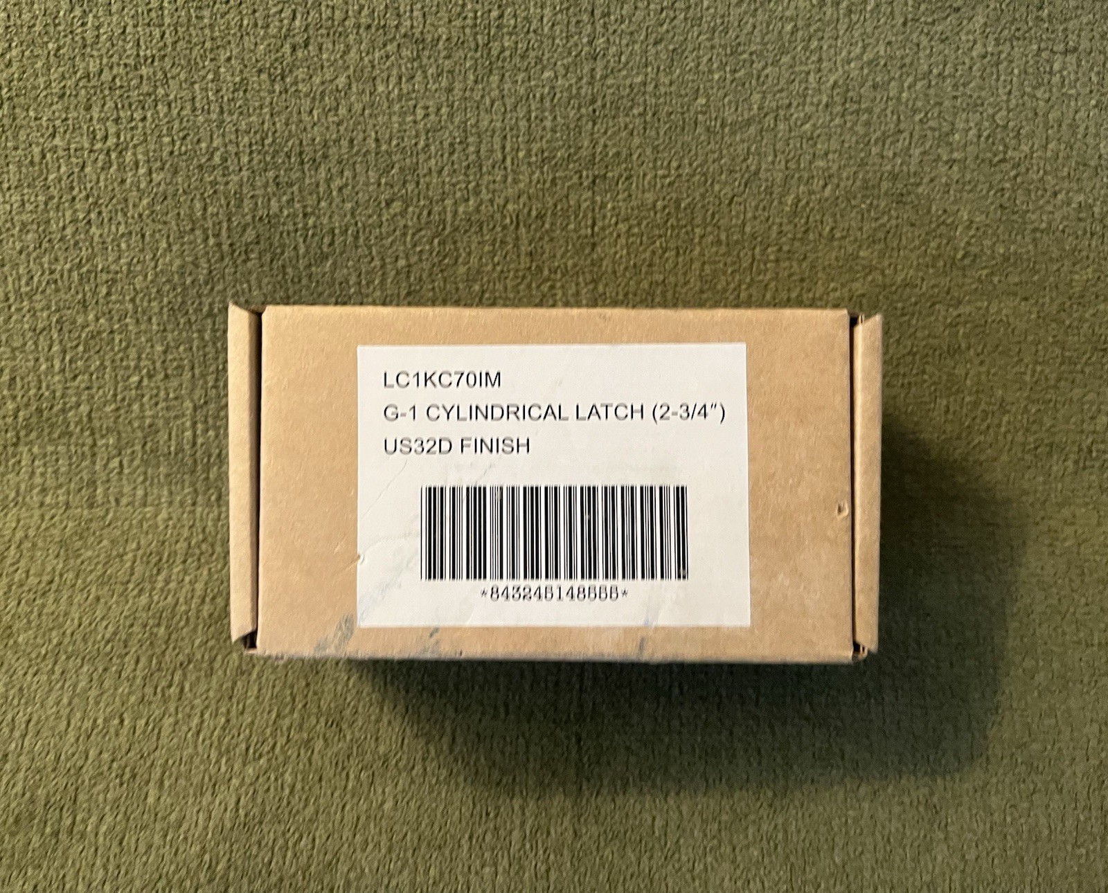 NEW Salto LC1KC70IM G-1 Cylindrical Latch 2 3/4 Inch US32D Finish