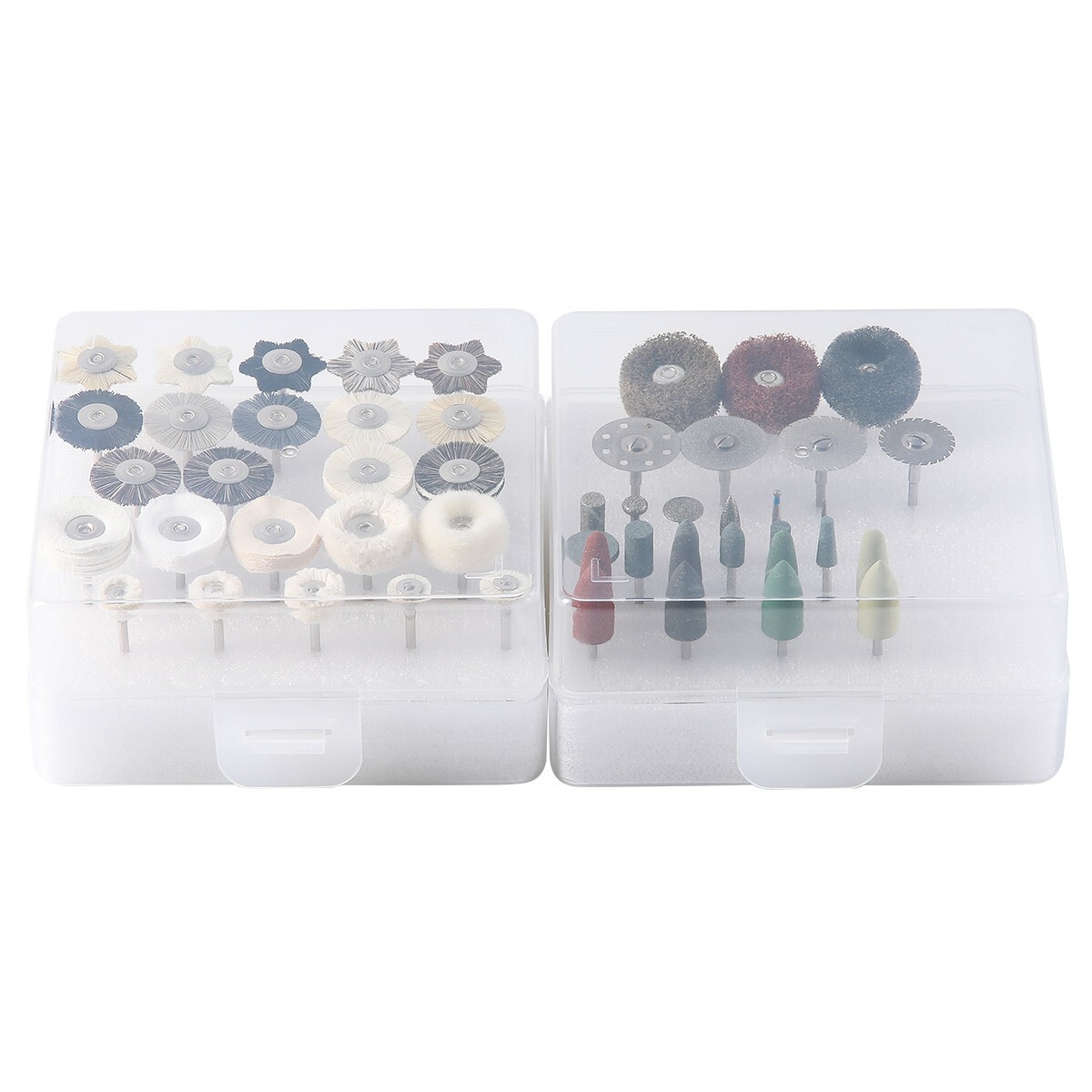51 pcs Kit de pulido de laboratorio dental Mango cerámico compuesto HP 2,35 mm