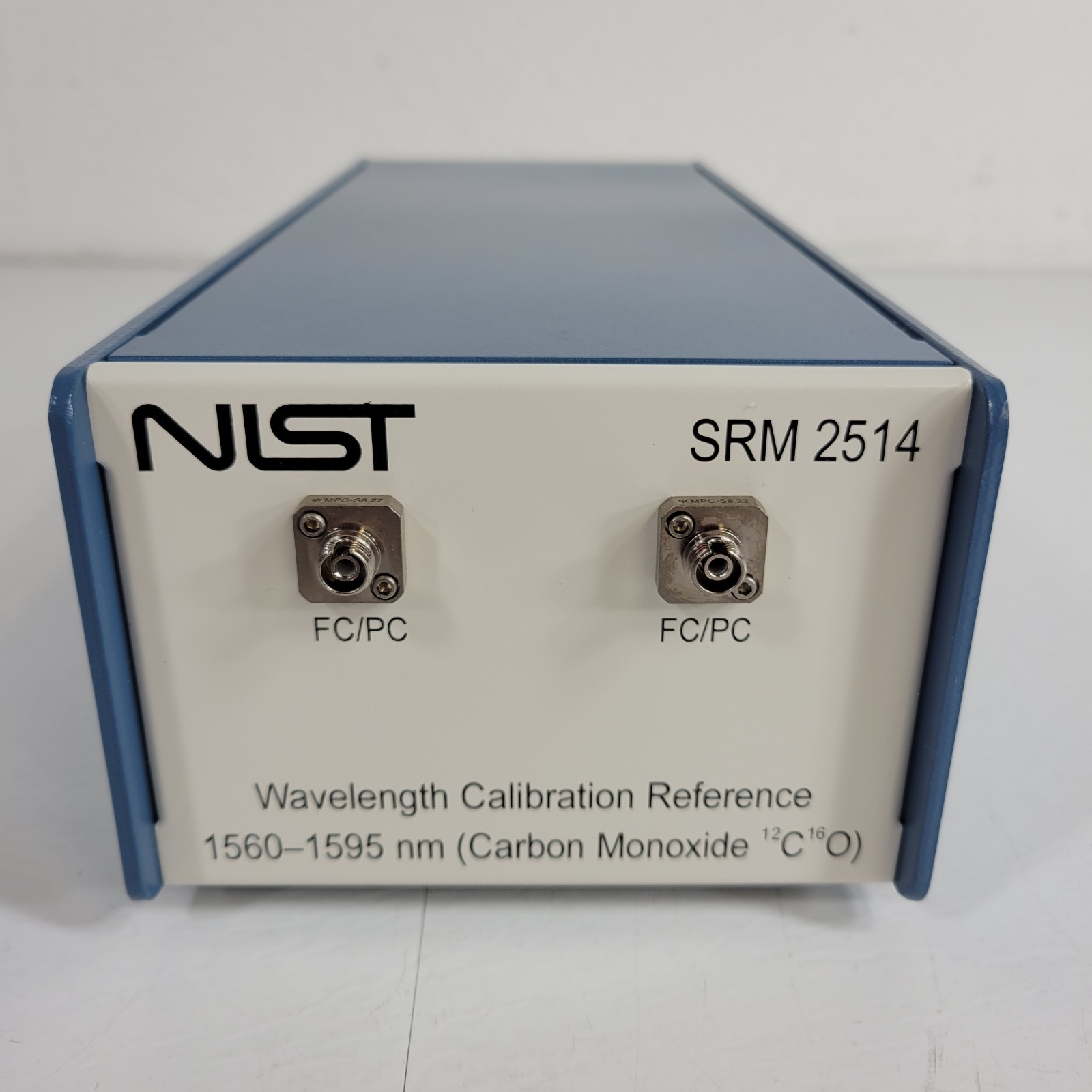 NIST SRM-2514 Wavelength Calibration Reference 1560-1595nm Carbon Monoxide Lines
