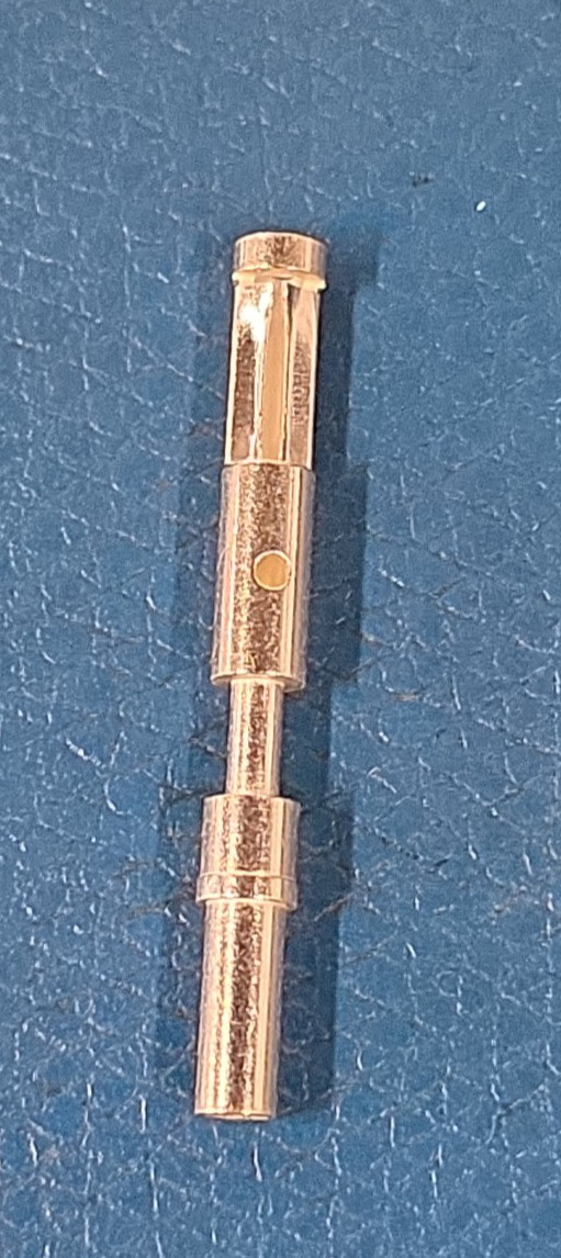 QTY: 50 031-0554-161 ITT INTERCONNECT SOLUTIONS CONTACT SKT CRIMP SILVER SZ 16S