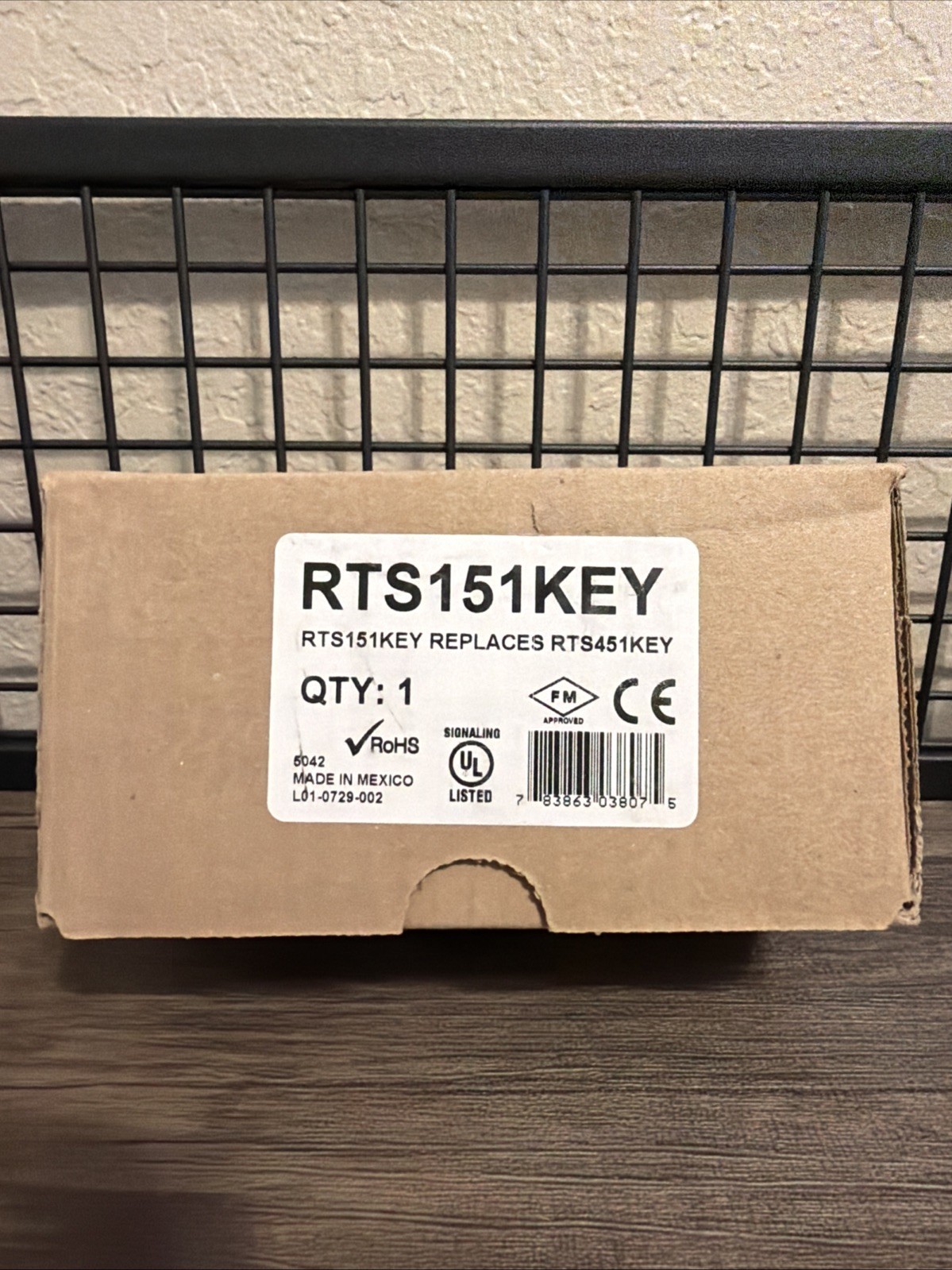 System Sensor RTS151KEY Remote Test Station BRAND NEW MULTIPLE AVAILABLE! FIRE