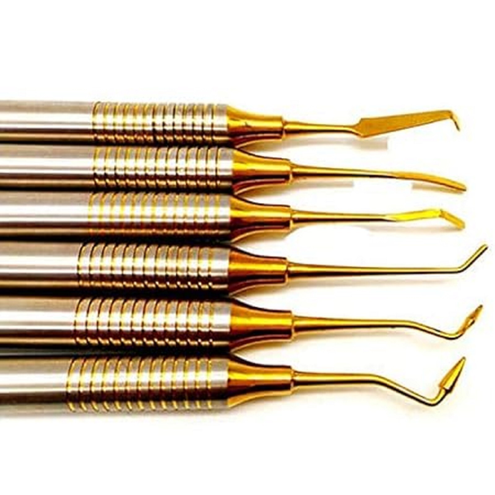 Espatulas de resina dental espatula odontologica acero inoxidable 6Pcs