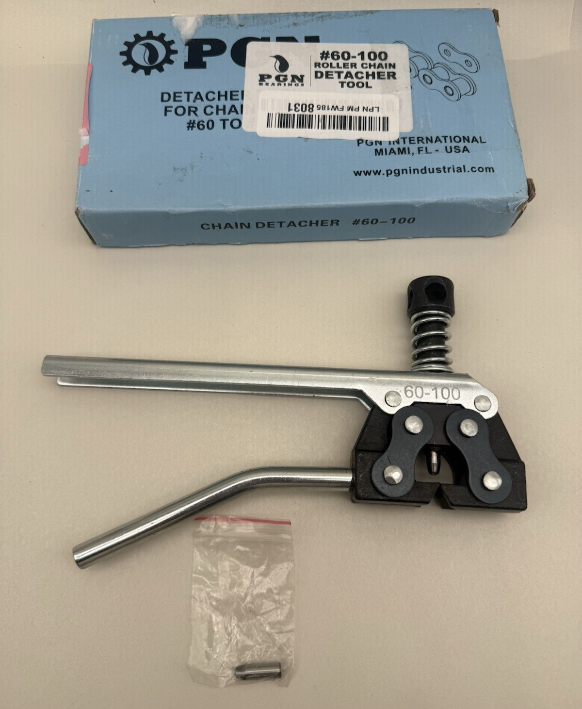#60-100 Roller Chain Detacher Tool 1 pack *UNUSED *READ…