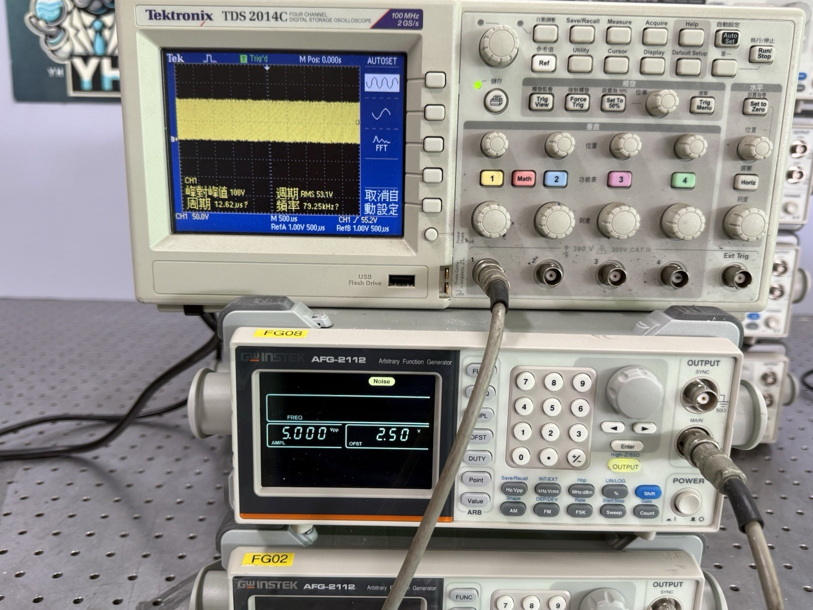 GW Instek AFG-2112 Arbitrary Function Generator Tested Output AS-IS