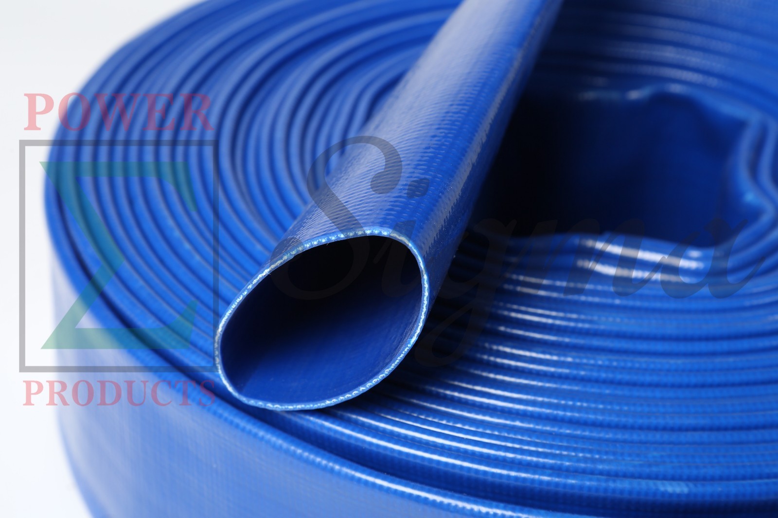 Sigma 2″ Inch X 50′ Feet Agricultural PVC Lay Flat Discharge Pump Hose & Camlock