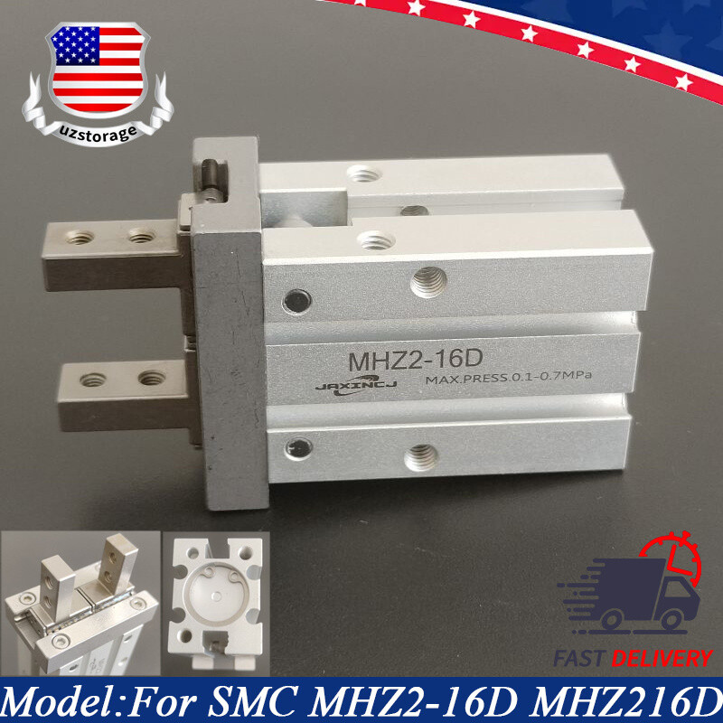 For SMC MHZ2-16D Parallel Air Gripper Cylinder Bore Pneumatic Part Finger 16mm