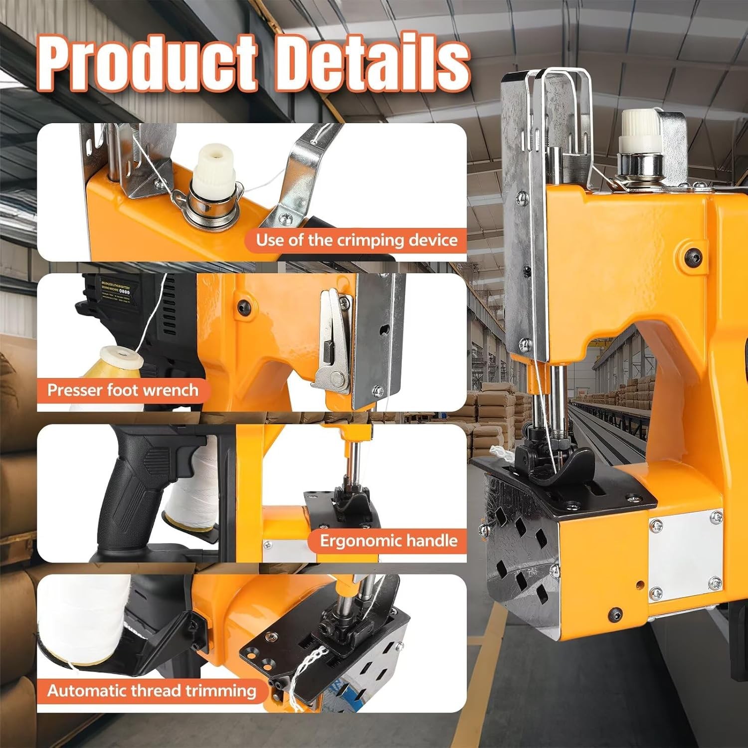 Bag Sewing Machine High Speed Bag Sealing Machine Bag Closer Bag Closing Machine