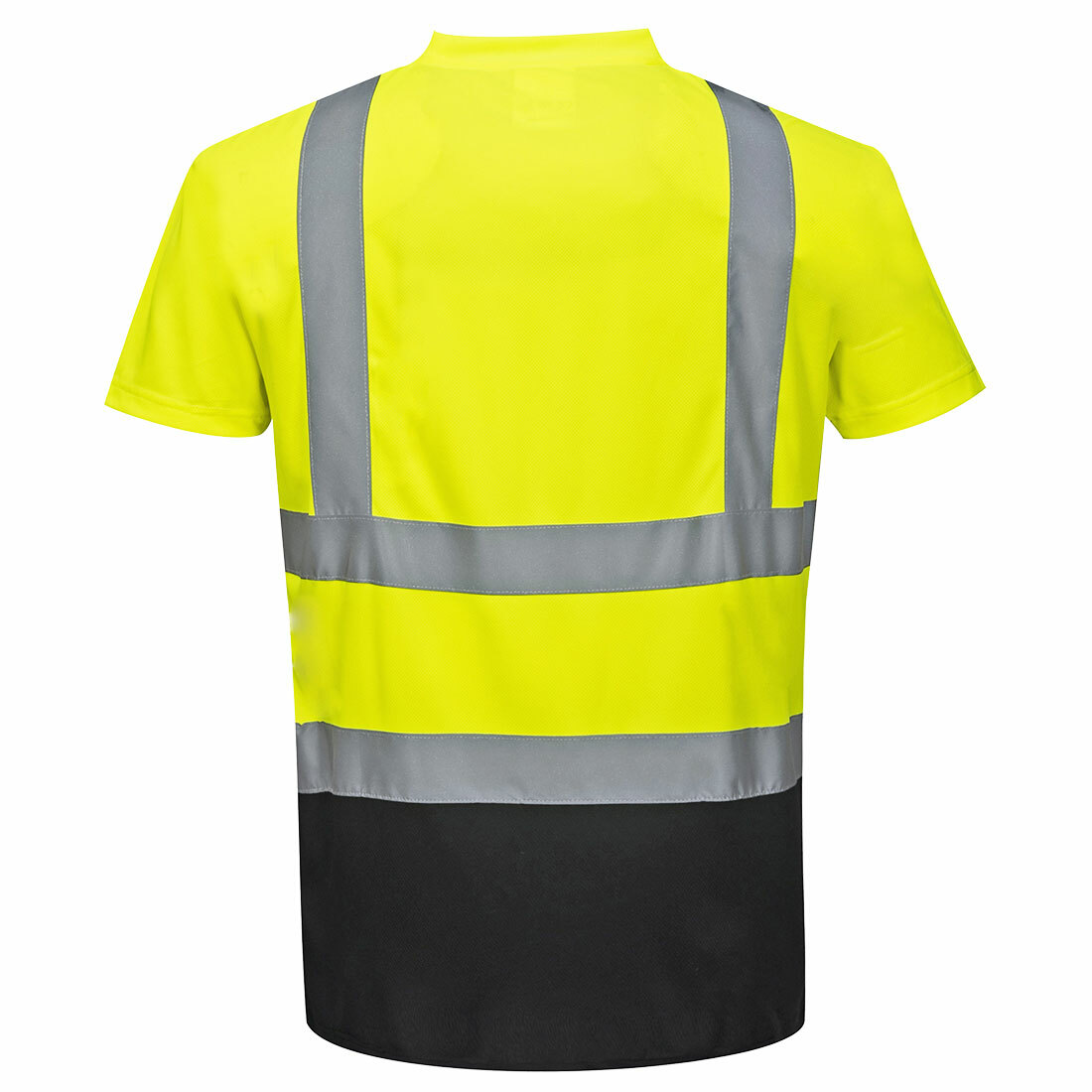 Portwest S378 Hi Vis 2 Tone Reflective Short Sleeve Safety Work T Shirt ANSI