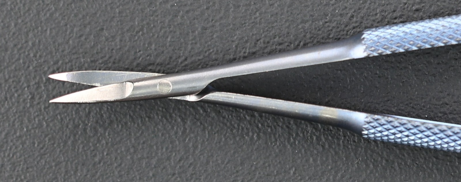 ASSI SDCT16R8 MicroLite Dissecting Scissors, Titanium, Curved, 6.25″