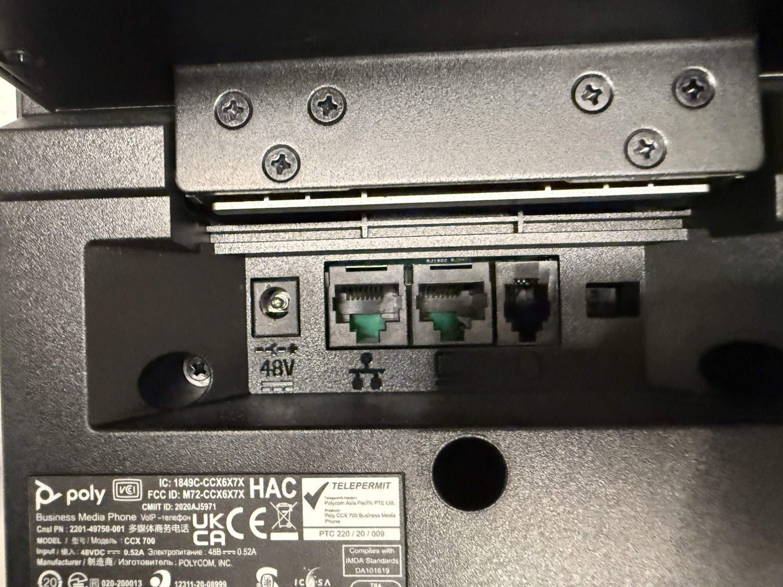 Poly CCX 700 CCX SERIES IP Phone
