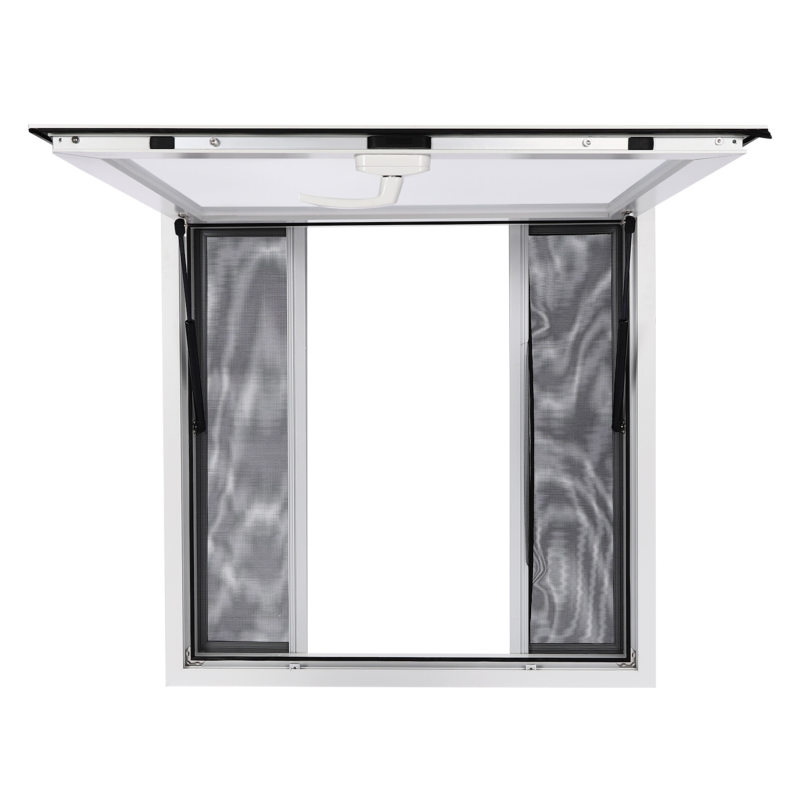 36″L x 36″W Concession Stand Serving Window Food Truck Service Awning w/ Hooks