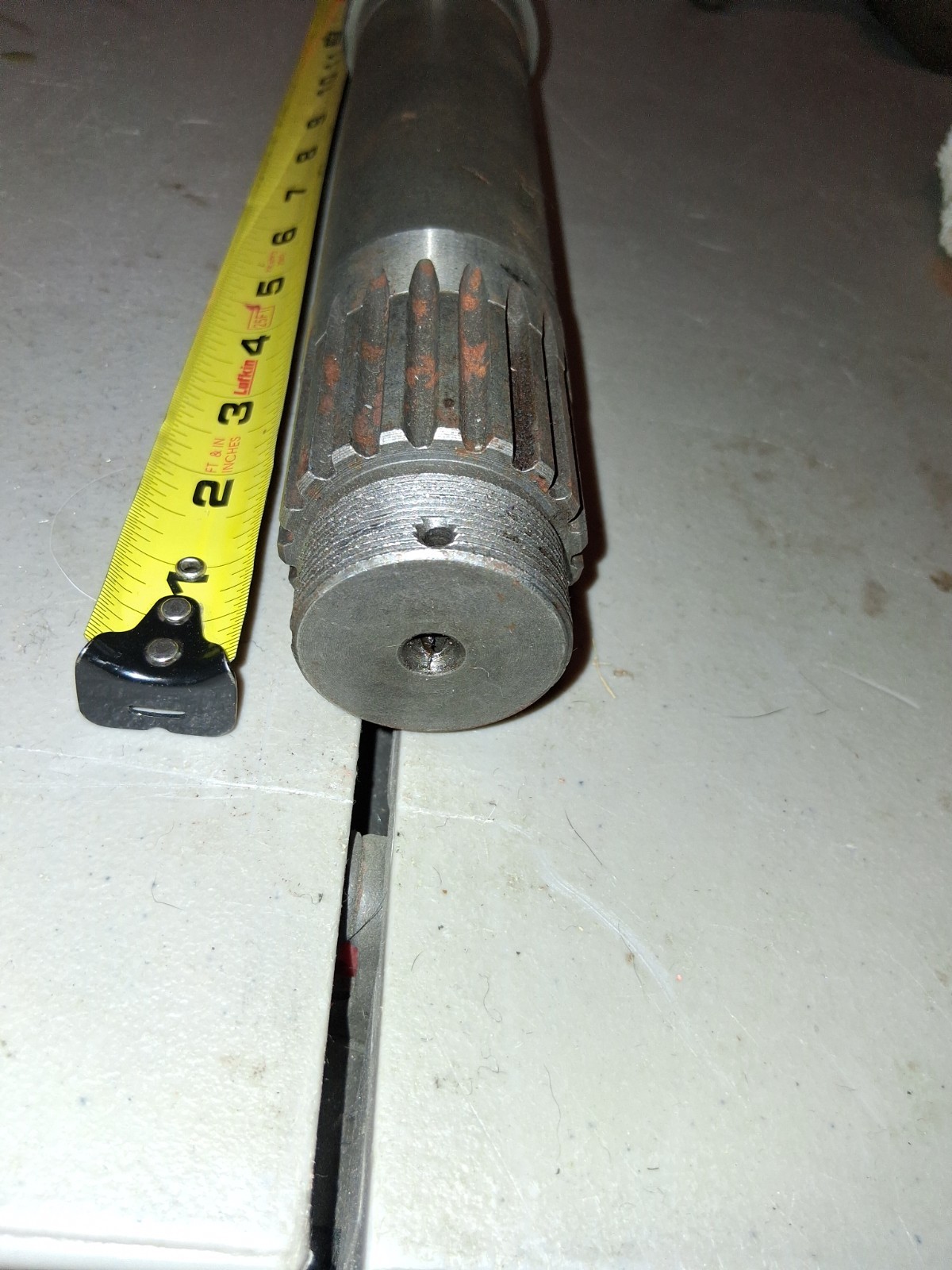 OEM Servis Rhino Output Shaft 00760892 for SE15-4A Mower gearboxes P/N 02-004