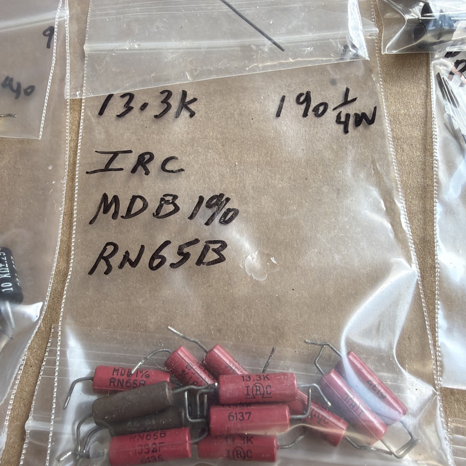 150pc Group Lot Of RESISTORS Dale & Other Mfg Look At Pictures New & Used #7