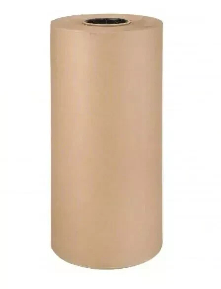 18″ x 1200 ft Brown Kraft Paper 30 lb Basis Weight Roll Packaging Shipping