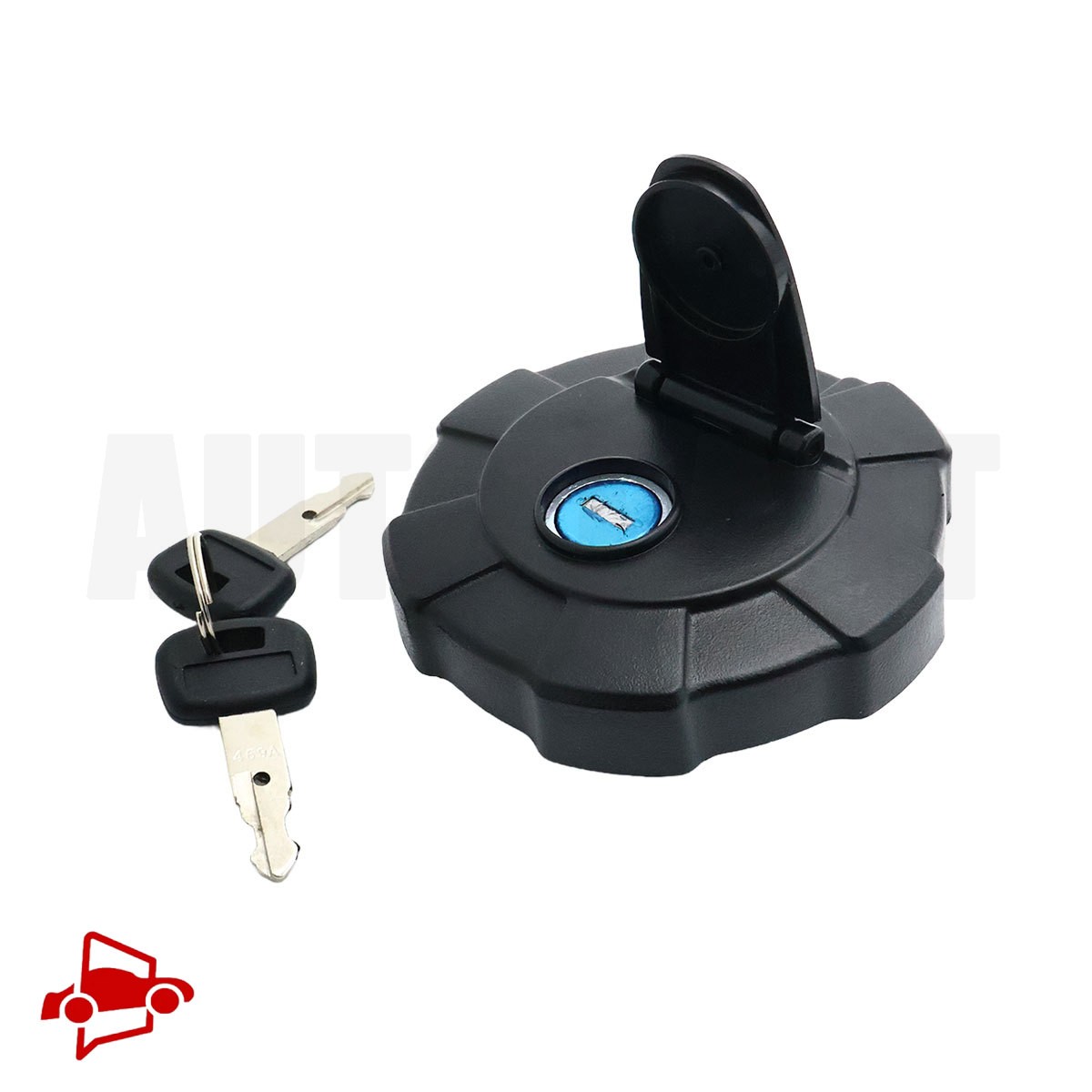 For Kubota 151 161 185 Mini Excavator Q581 ZX KX91-3 Fuel Tank Cap With 2 Keys