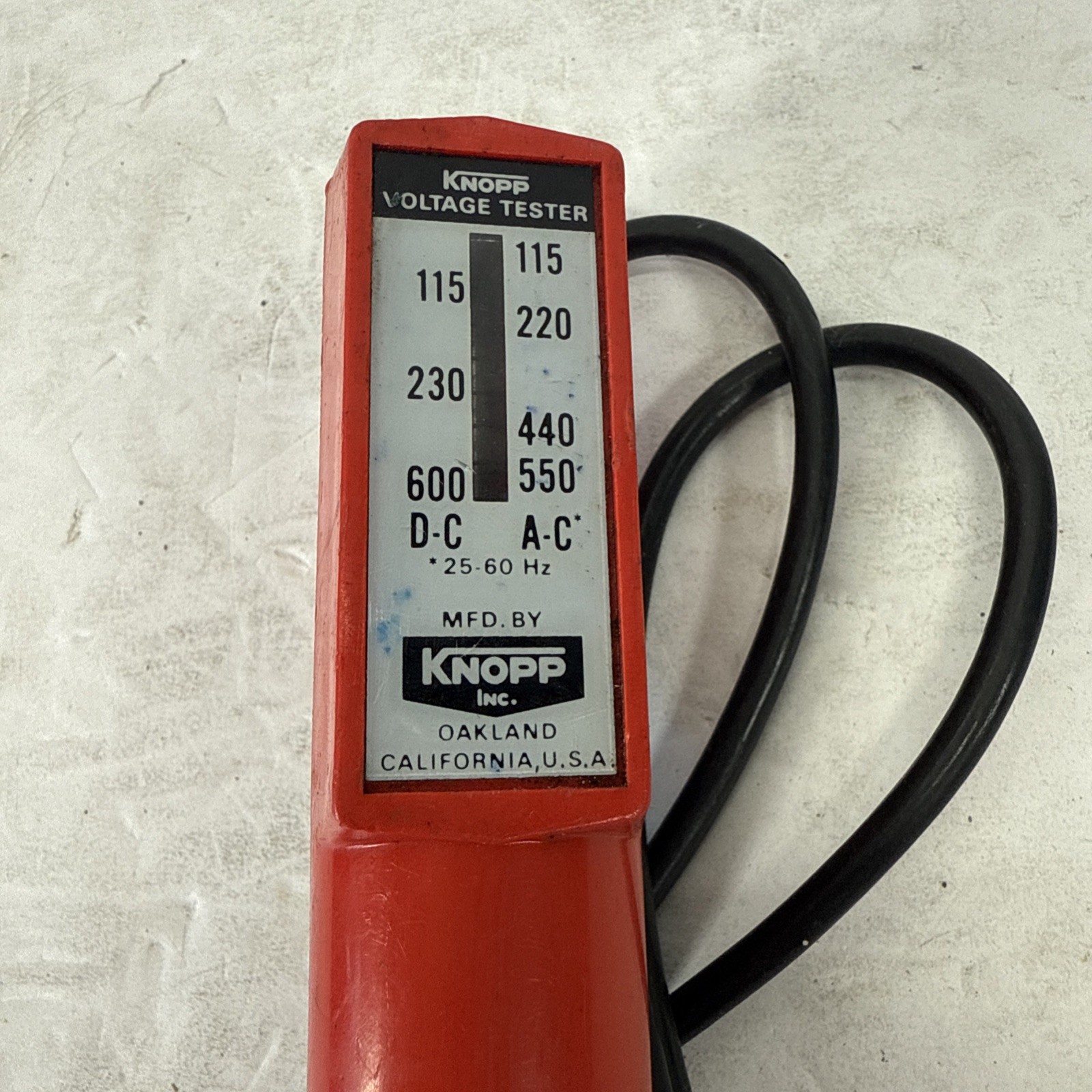 Knopp Inc K60 Voltage Tester CAT III AC/DC Volt USA | TESTED