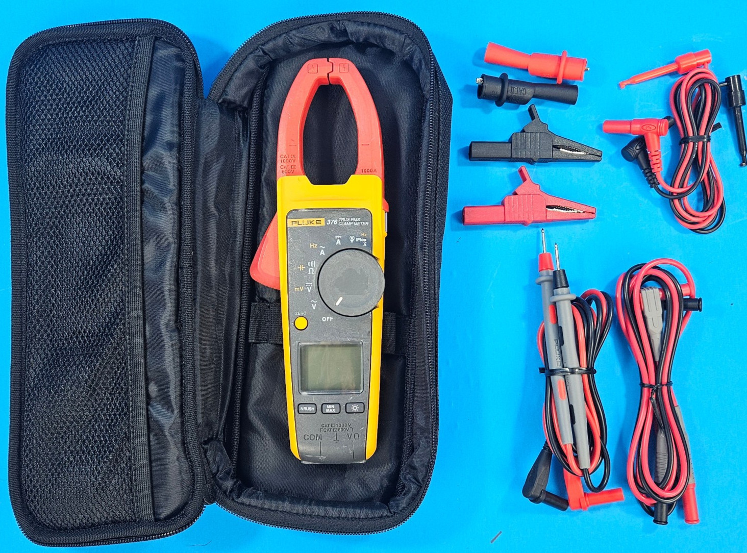 Fluke 376 TRMS AC / DC Clamp Meter Multimeter
