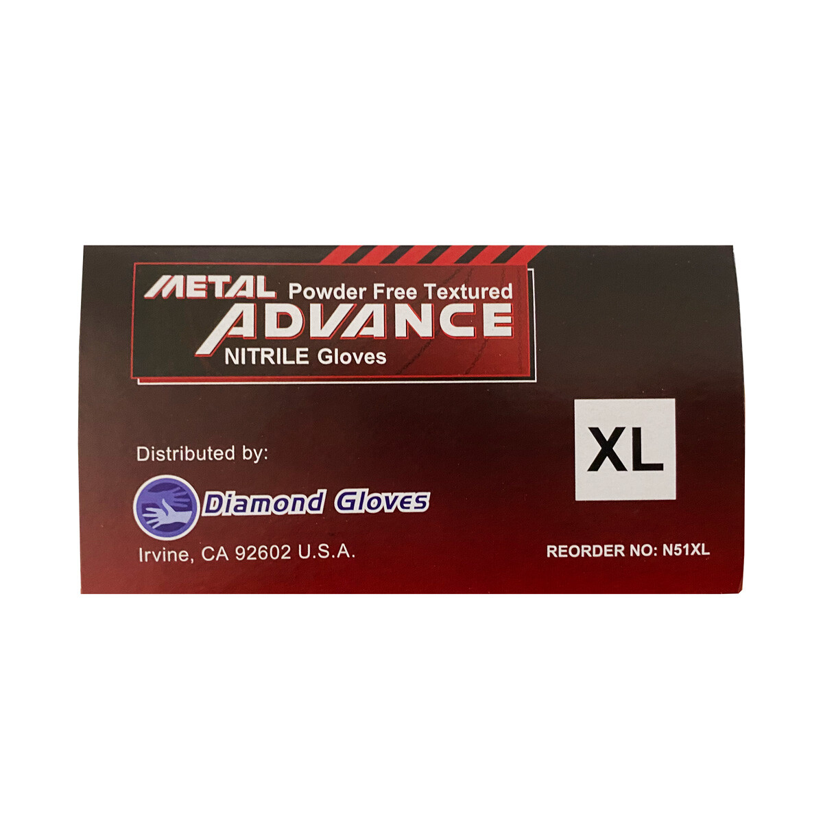 Advance Nitrile Exam Gloves 5mil, Black 1000 Pieces New (S M L XL)