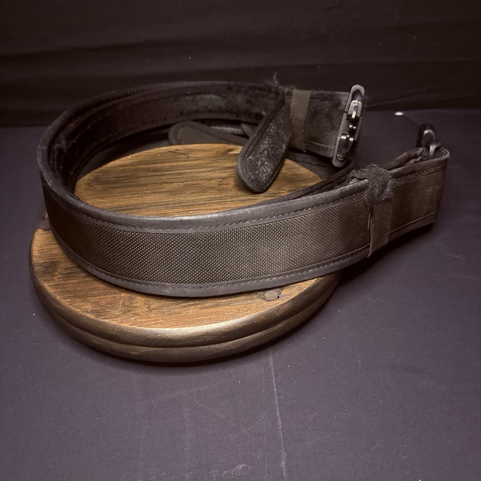 Bianchi Nylon Duty Belt 7200 Size 34″-40″ w/ Inner Belt & Baton Ring Holster