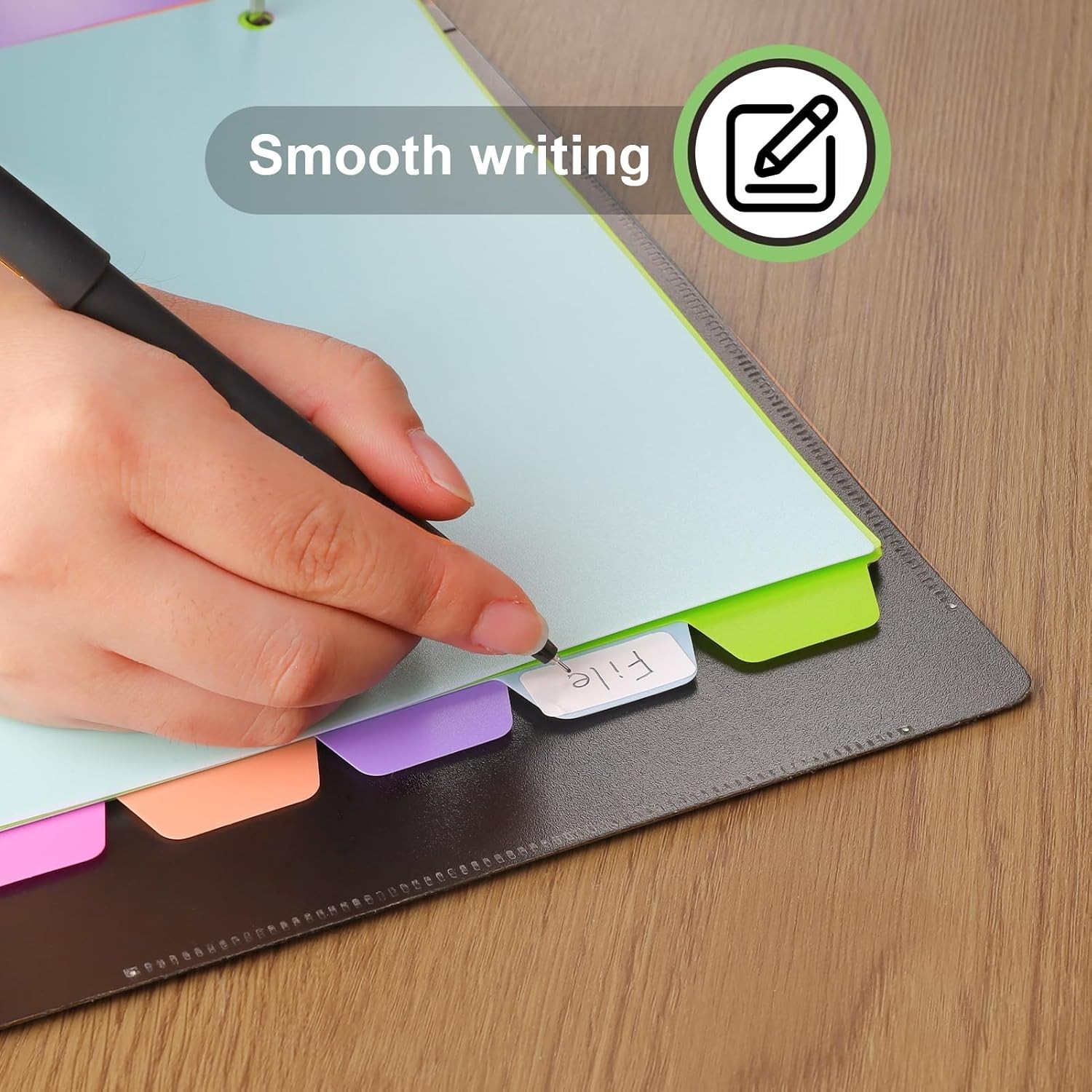 16Pcs/2 Set Binder Dividers with Tabs, 8 Color Tab for 3 Ring Binder Dividers…