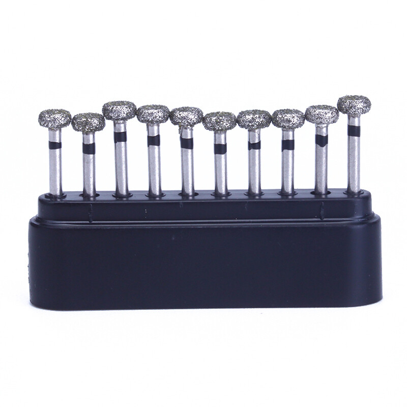 10pcs/pk Dental FG Diamond Burs WR-13S Circular Wheel For High Speed Handpiece