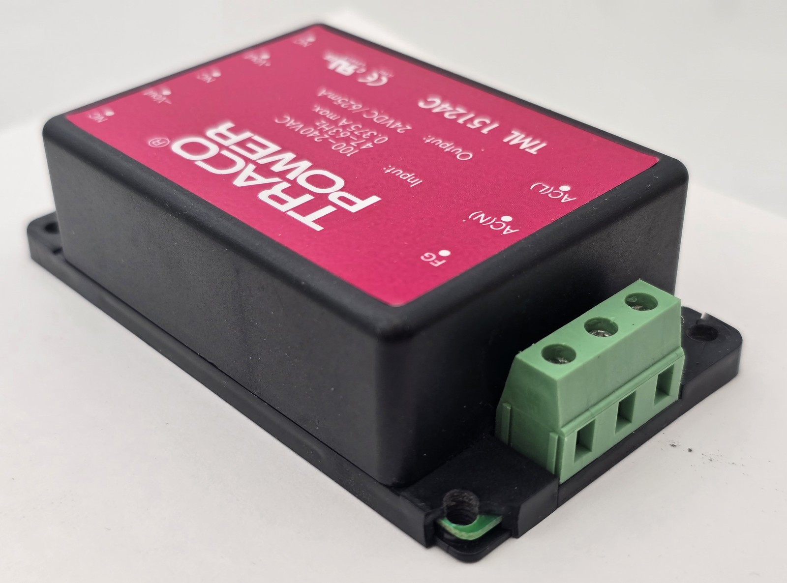 Traco Power TML 15124C Power Supply Input 100-240VAC Output 24vdc